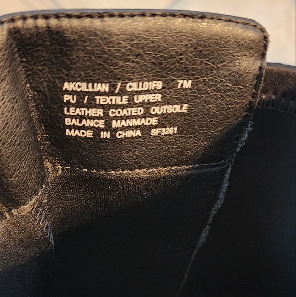 Anne Kleinl Black Leather Knee-High Boots NWT - Picture 3 of 3